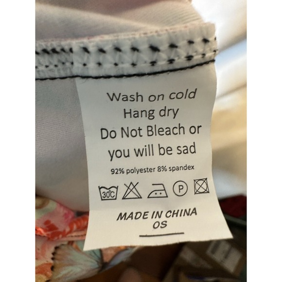 Dolly Parton Leggings OS Super Soft WWDD Cup of Ambition 26" Waist 27 in Inseam - Picture 11 of 11